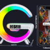 MINI LÁMPARA G63 PARLANTE BLUETOOTH RGB