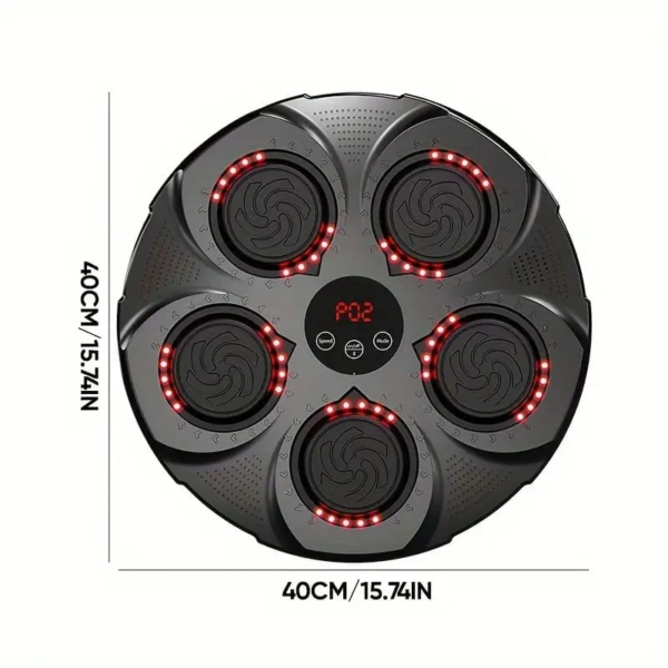 Máquina de Boxeo Inteligente con Música y Luces LED - Entrenamiento de Reacción y Alivio del Estrés - Imagen 5
