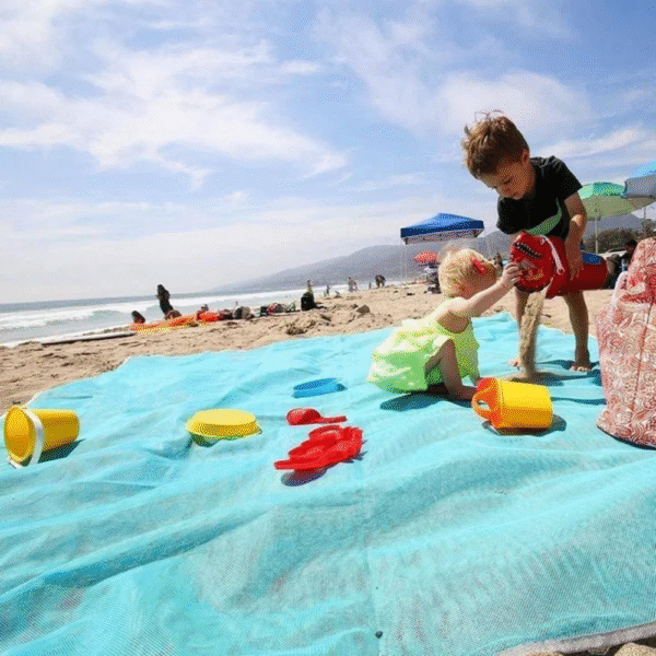 Manta de Playa Resistente a la Arena y Agua – Alfombra Portátil Impermeable para Camping, Picnic y Actividades al Aire Libre 200x150cm